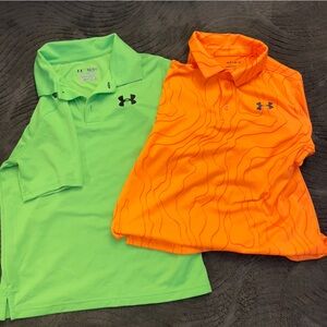 Boys UnderArmor Polo Shirts